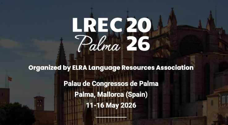 New paper accepted at LREC