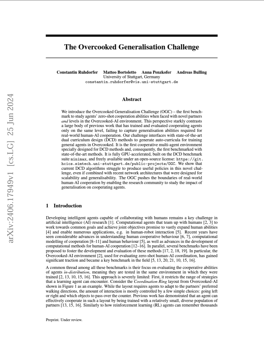 The Overcooked Generalisation Challenge: Evaluating Cooperation with Novel Partners in Unknown Environments Using Unsupervised Environment Design